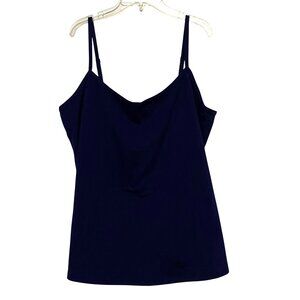 Lane Bryant Navy Blue Cami Size 14/16 Layering Piece Casual Loungewear Plus Size